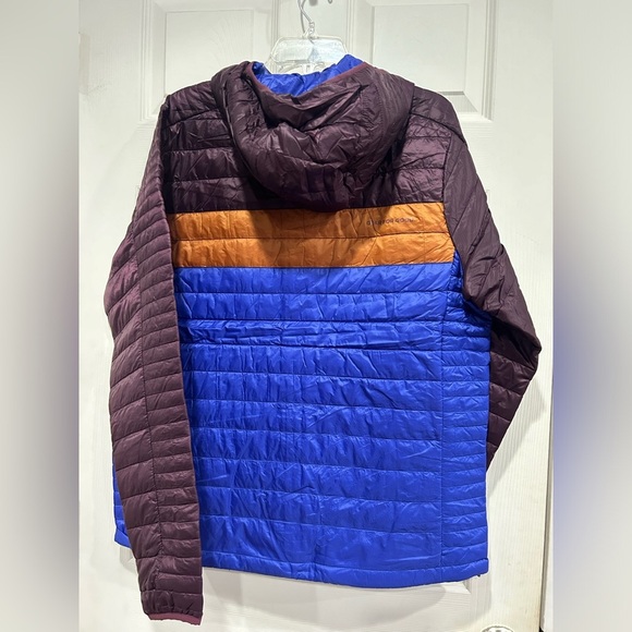 Cotopaxi Men’s Large Capa Insulated Hooded Jacket Wine Blue Violet NWT Puff - Picture 2 of 10